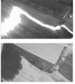 Comparison between thermal and NIR images